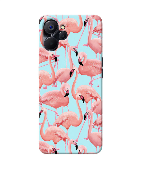 Abstract sheer bird print Realme 9i 5G Back Cover