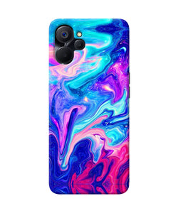 Abstract colorful water Realme 9i 5G Back Cover