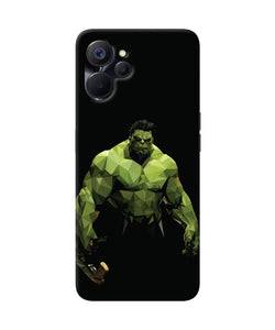 Abstract hulk buster Realme 9i 5G Back Cover