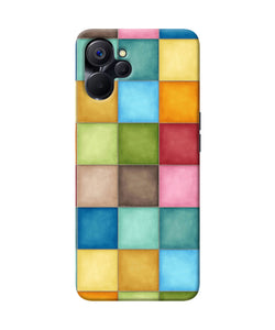 Abstract colorful squares Realme 9i 5G Back Cover