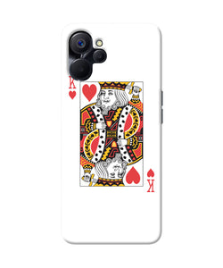 Heart king card Realme 9i 5G Back Cover