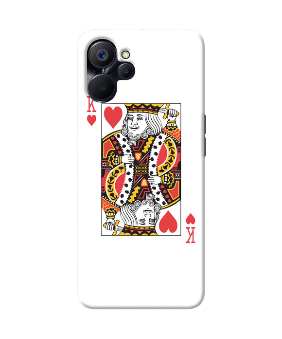 Heart king card Realme 9i 5G Back Cover