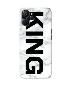 King marble text Realme 9i 5G Back Cover