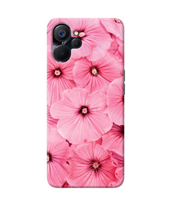 Pink flowers Realme 9i 5G Back Cover