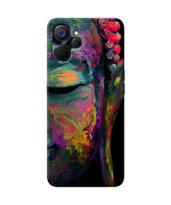 Buddha face painting Realme 9i 5G Back Cover