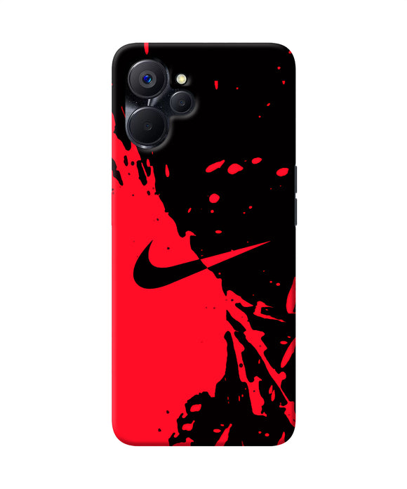 Nike red black poster Realme 9i 5G Back Cover