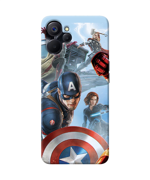 Avengers on the sky Realme 9i 5G Back Cover