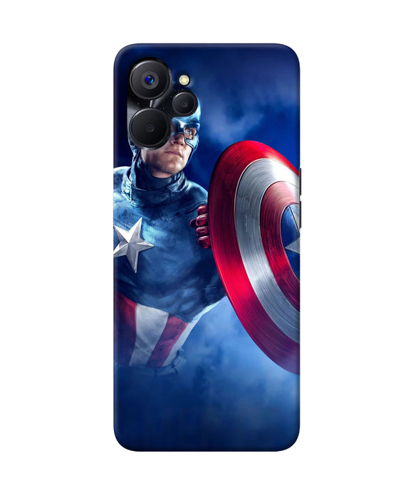 Captain america on sky Realme 9i 5G Back Cover