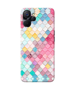 Colorful fish skin Realme 9i 5G Back Cover