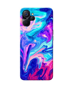 Abstract colorful water Realme 9i 5G Back Cover