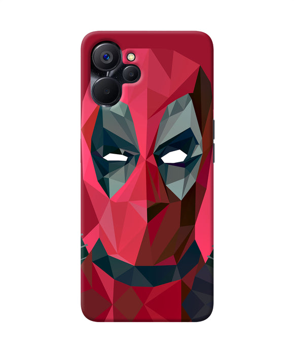 Abstract deadpool full mask Realme 9i 5G Back Cover