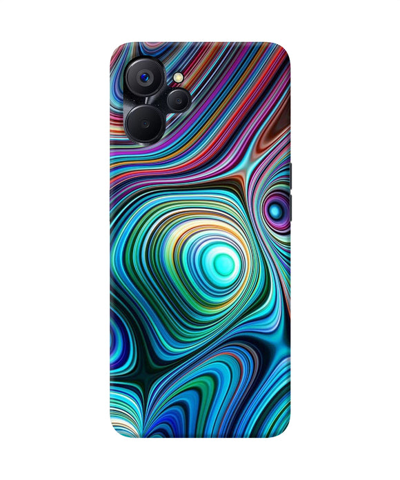 Abstract coloful waves Realme 9i 5G Back Cover