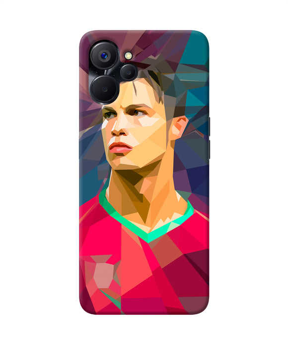 Abstract ronaldo Realme 9i 5G Back Cover