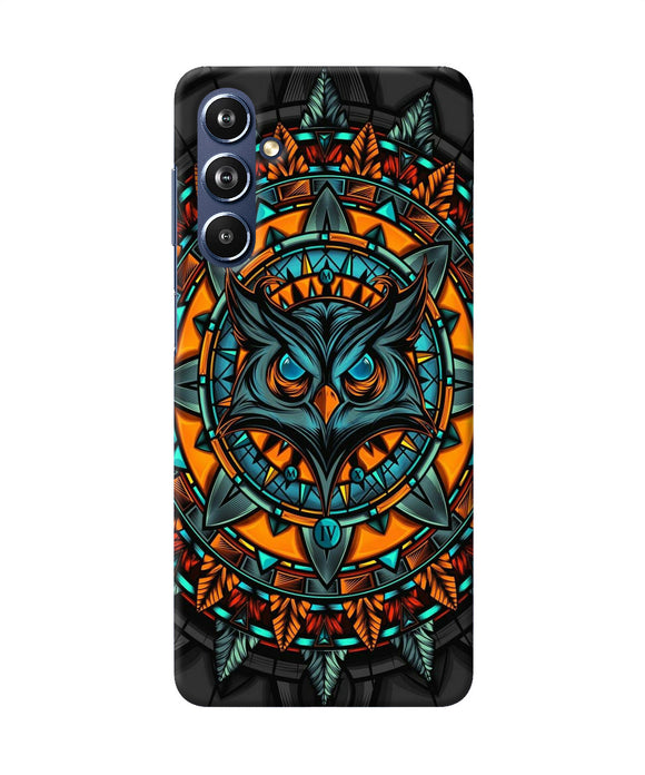 Angry Owl Art Samsung F54 5G Back Cover
