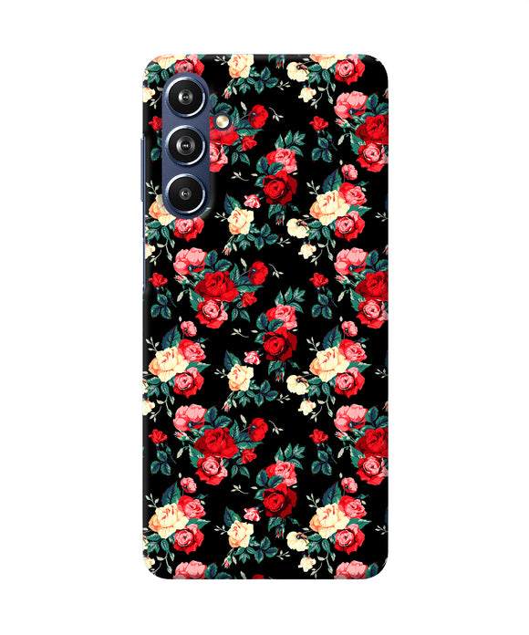 Rose Pattern Samsung F54 5G Back Cover