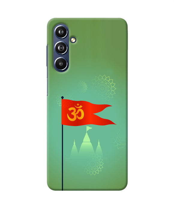 Om Flag Ram Mandir Samsung F54 5G Back Cover