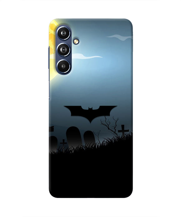 Batman Scary cemetry Samsung F54 5G Real 4D Back Cover