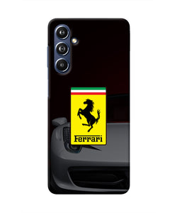 White Ferrari Samsung F54 5G Real 4D Back Cover