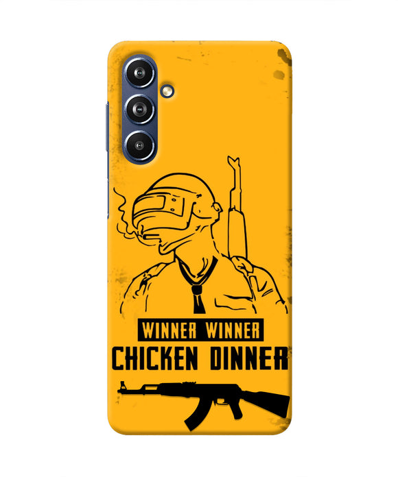 PUBG Chicken Dinner Samsung F54 5G Real 4D Back Cover