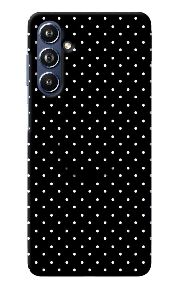 White Dots Samsung F54 5G Pop Case