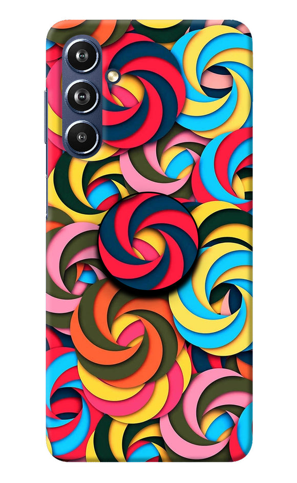 Spiral Pattern Samsung F54 5G Pop Case