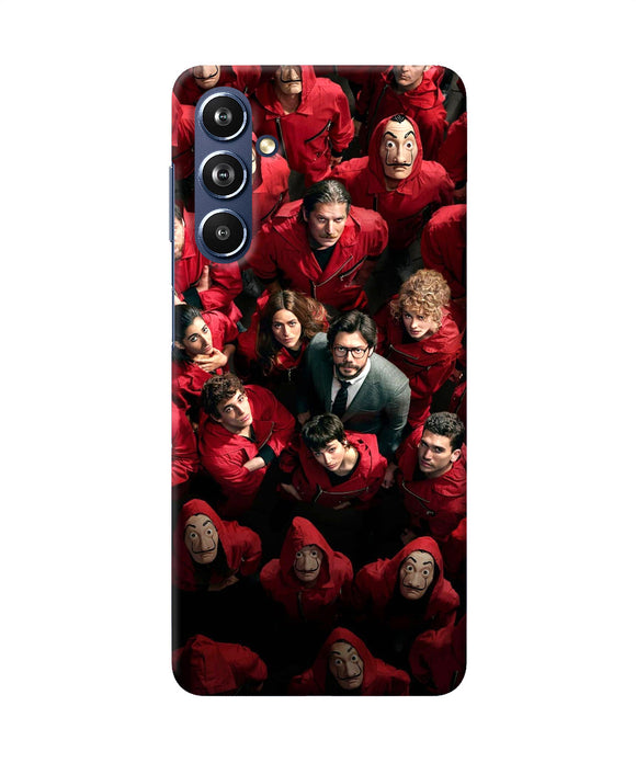 Money Heist Professor with Hostages Samsung F54 5G Back Cover