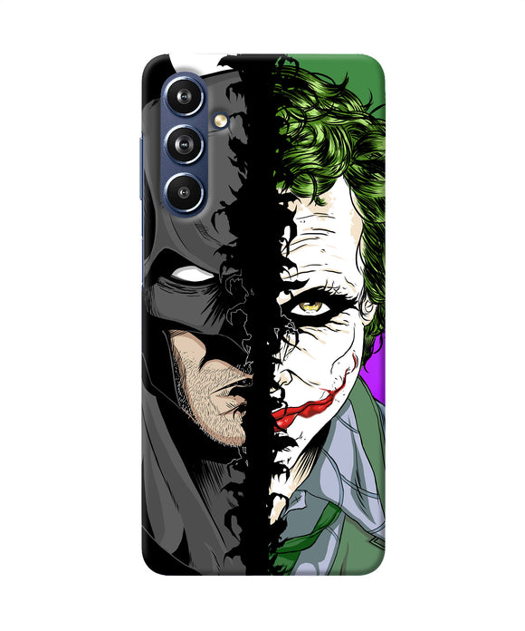 Batman vs joker half face Samsung F54 5G Back Cover
