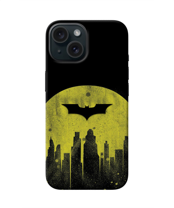 Batman Sunset iPhone 15 Real 4D Back Cover