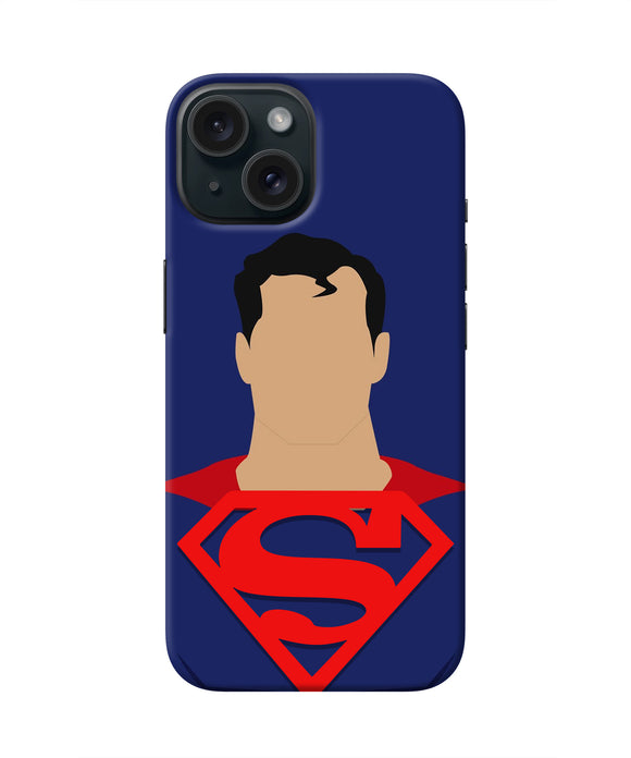 Superman Cape iPhone 15 Real 4D Back Cover
