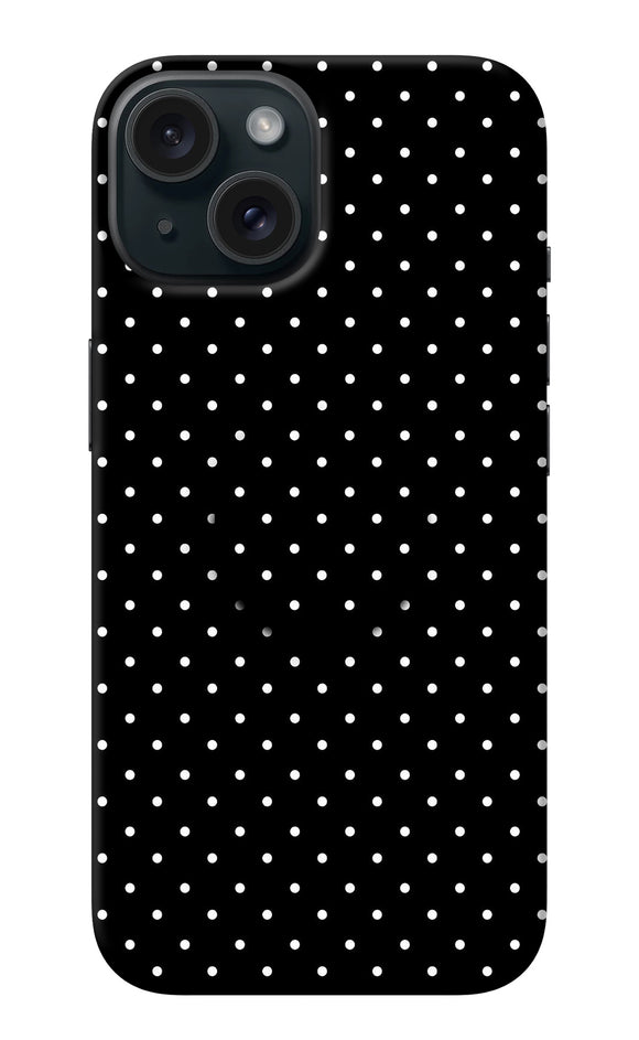 White Dots iPhone 15 Pop Case