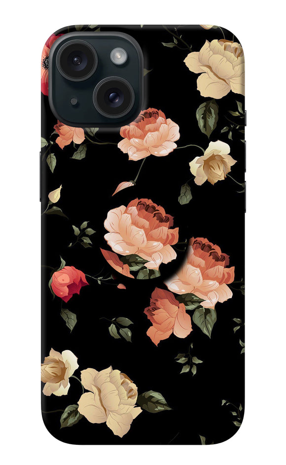 Flowers iPhone 15 Pop Case