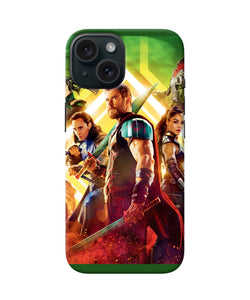 Avengers thor poster iPhone 15 Back Cover