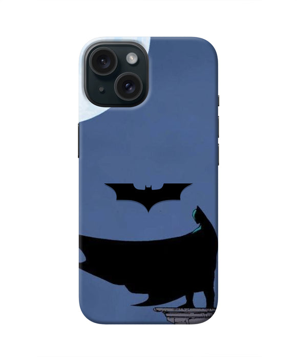 Batman Night City iPhone 15 Plus Real 4D Back Cover