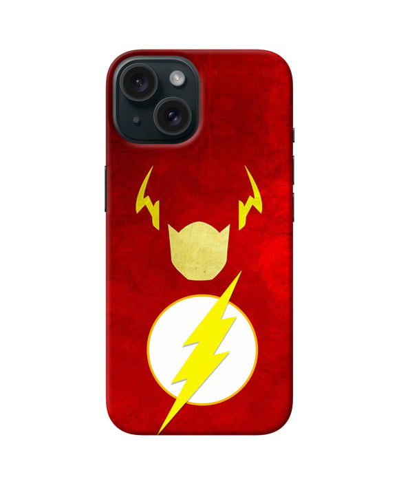 Flash Character iPhone 15 Plus Real 4D Back Cover