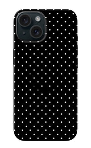 White Dots iPhone 15 Plus Pop Case
