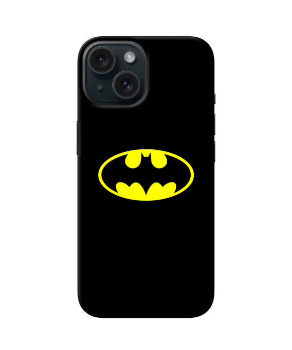 Batman last knight print black iPhone 15 Plus Back Cover