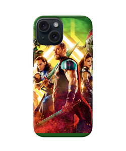 Avengers thor poster iPhone 15 Plus Back Cover