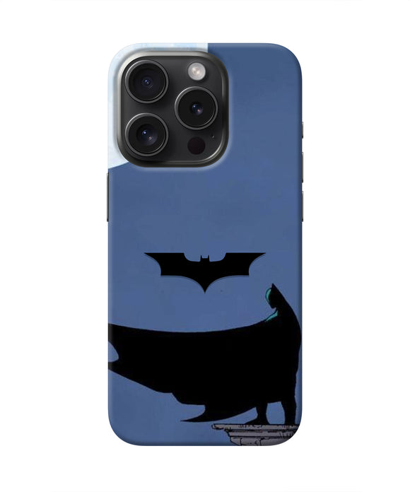 Batman Night City iPhone 15 Pro Real 4D Back Cover