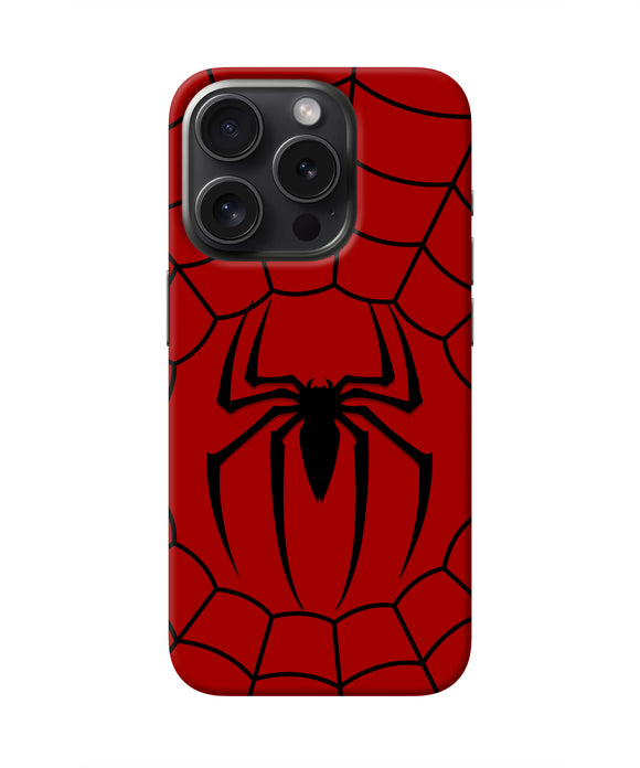 Spiderman Web iPhone 15 Pro Real 4D Back Cover