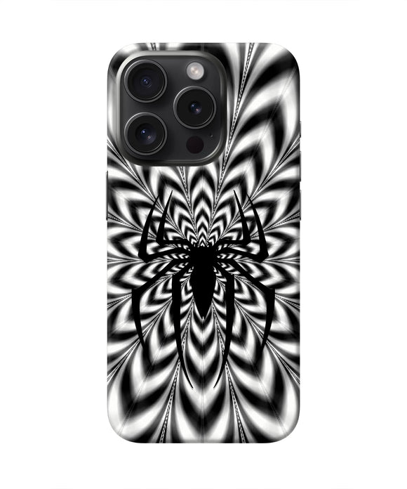 Spiderman Illusion iPhone 15 Pro Real 4D Back Cover