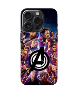 Avengers Superheroes iPhone 15 Pro Real 4D Back Cover
