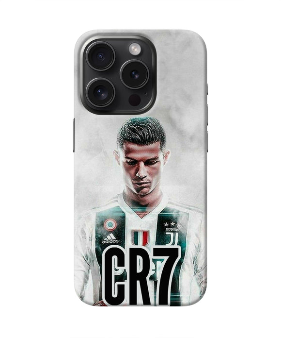Christiano Football iPhone 15 Pro Real 4D Back Cover