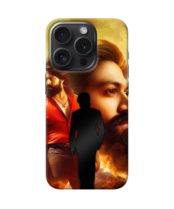 Rocky Bhai Walk iPhone 15 Pro Real 4D Back Cover