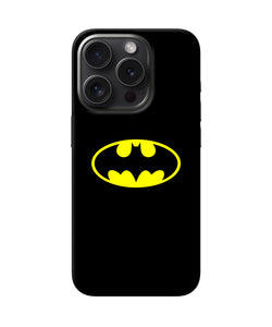 Batman last knight print black iPhone 15 Pro Back Cover