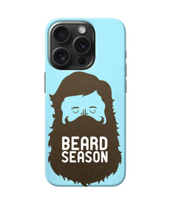 Beard season iPhone 15 Pro Back Cover