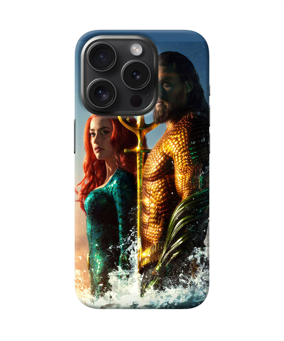 Aquaman couple iPhone 15 Pro Back Cover