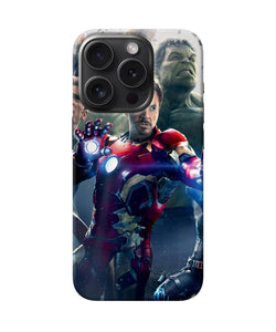 Avengers space poster iPhone 15 Pro Back Cover