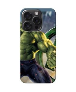 Angry hulk iPhone 15 Pro Back Cover