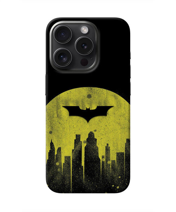 Batman Sunset iPhone 15 Pro Max Real 4D Back Cover