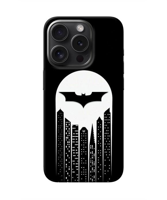 Batman Gotham City iPhone 15 Pro Max Real 4D Back Cover